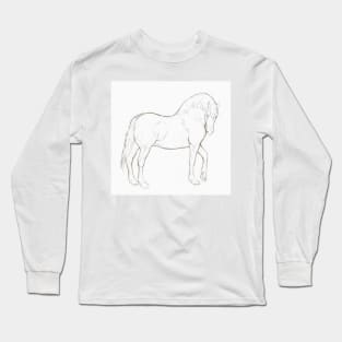 Welsh Stallion Long Sleeve T-Shirt